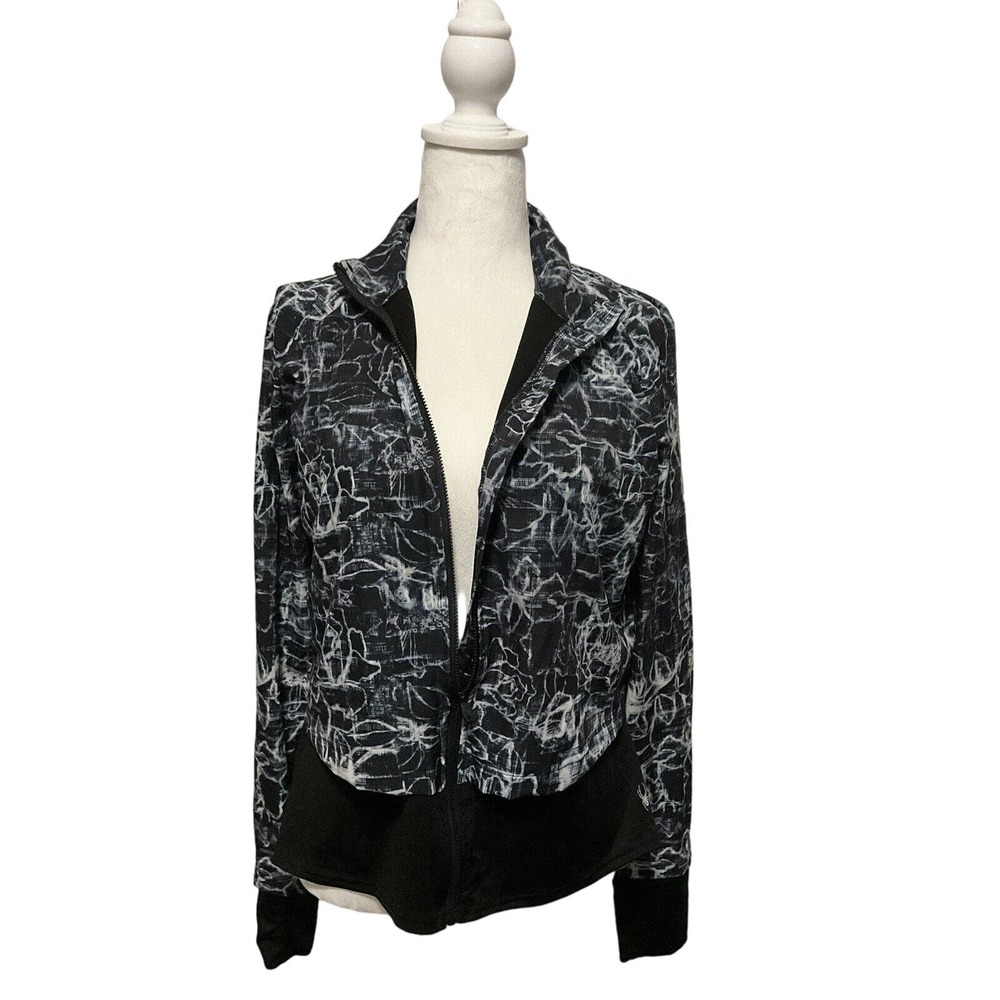 NWOT SPYDER ACTIVE Women's Size M Full Zip Jacket With Hidden Mesh Pocket!